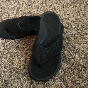 Abeo Balboa Black Flip Flops